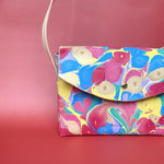 Load image into Gallery viewer, Handmade Leather Stitchless Satchel Shoulder Bag - Marbled
