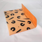 Load image into Gallery viewer, SECONDS- Leather Personalised Document Case - Leopard Hand Painted
