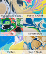 Load image into Gallery viewer, Personalised Handmade Leather A5 Travel / Car Manual Case - Marbled
