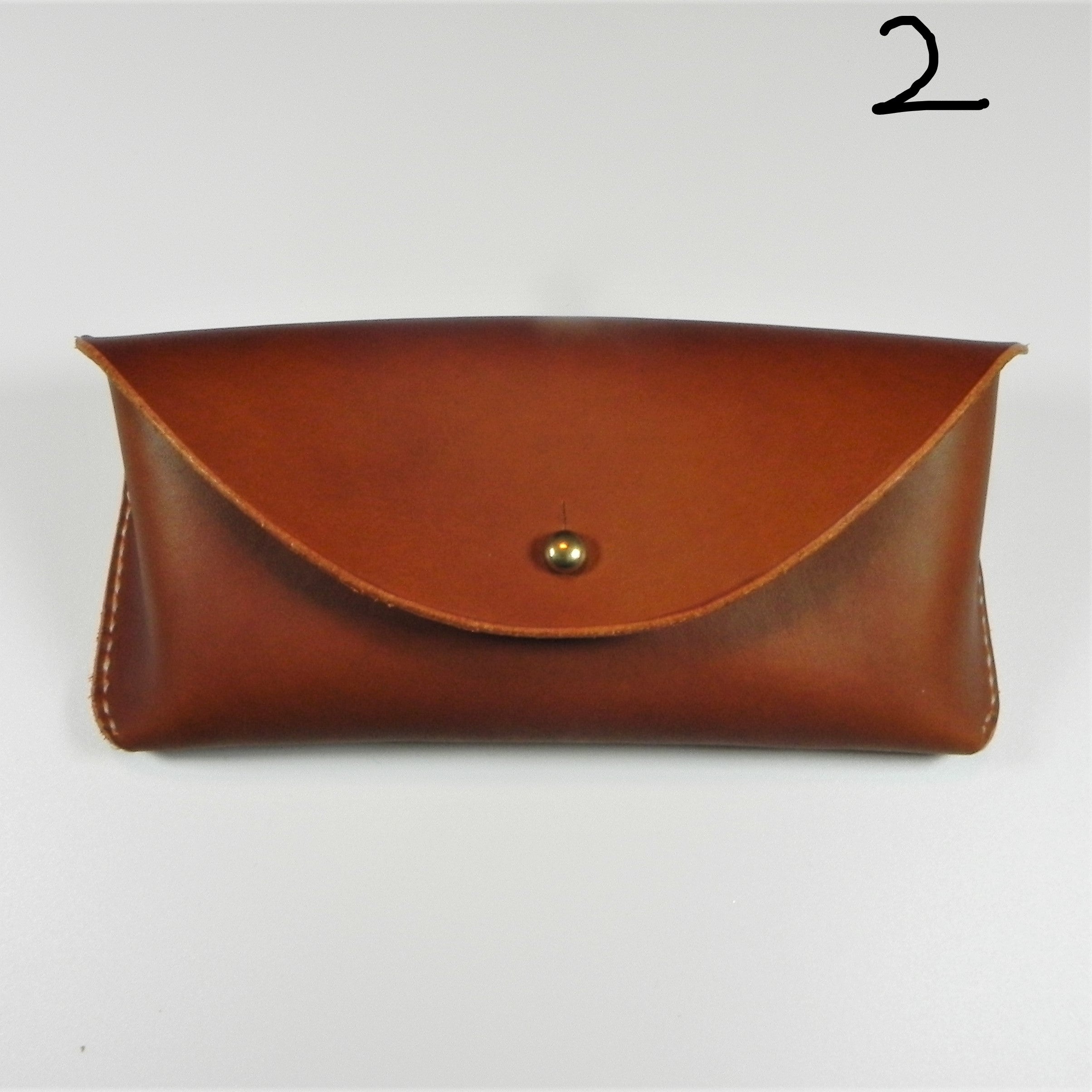 SECONDS Handmade Leather Sunglasses Case