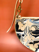 Load image into Gallery viewer, SECONDS Large Halfmoon Shoulder Bag - Marbled
