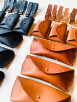 Load image into Gallery viewer, Handmade Leather Sunglasses Case
