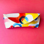 Load image into Gallery viewer, Leather Glasses Case Large - Hand Painted
