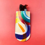 Load image into Gallery viewer, Leather Slim Glass Case - Hand Painted

