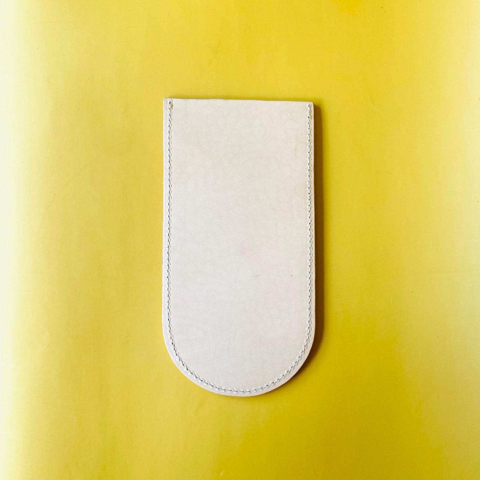 Leather Slim Glass Case - Hand Painted