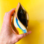 Load image into Gallery viewer, Leather Slim Glass Case - Hand Painted
