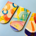 Load image into Gallery viewer, Leather Slim Glass Case - Hand Painted
