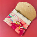Load image into Gallery viewer, Handmade Leather Zip Purse - Marbled

