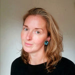 Load image into Gallery viewer, SECONDS - Large Dangly Handmade Leather Earrings - Marbled
