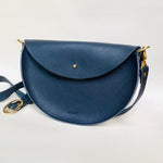 Load image into Gallery viewer, Handmade Leather Halfmoon Shoulder Bag - Large
