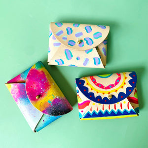 DIY Kit - Hand Paint Your Own Leather Purse