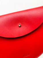 Load image into Gallery viewer, SECONDS- Slim Halfmoon Crossbody Bag Smooth
