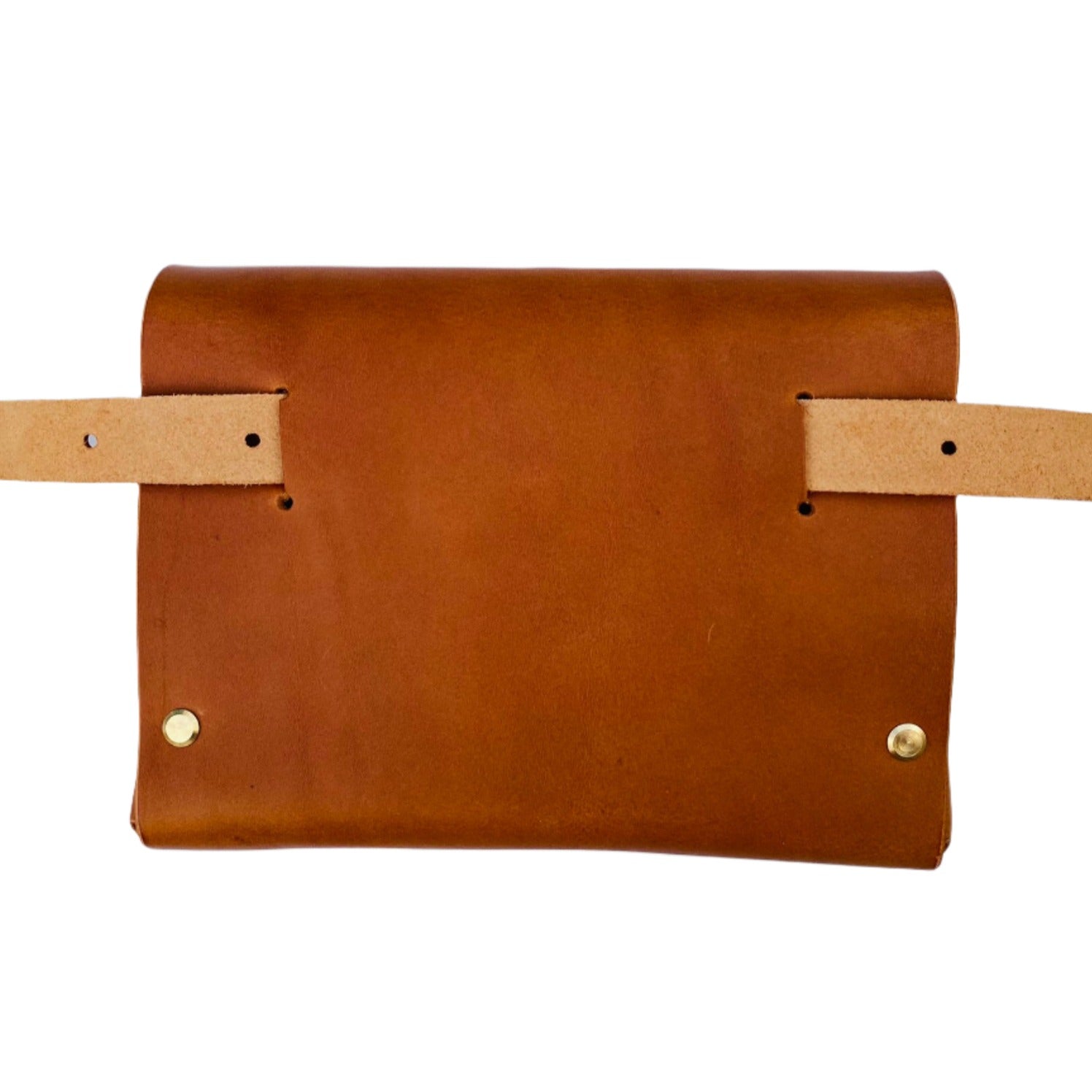 Handmade Leather Stitchless Satchel Crossbody bag Bag