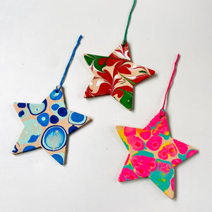 DIY Kit - Marble Your Own Star Decoration