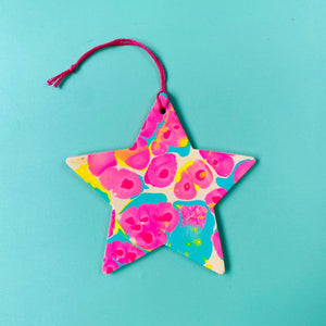 DIY Kit - Marble Your Own Star Decoration