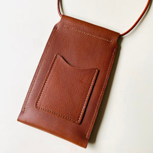 Handmade Leather Phone Carrier