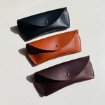 Load image into Gallery viewer, Handmade Leather Sunglasses Case
