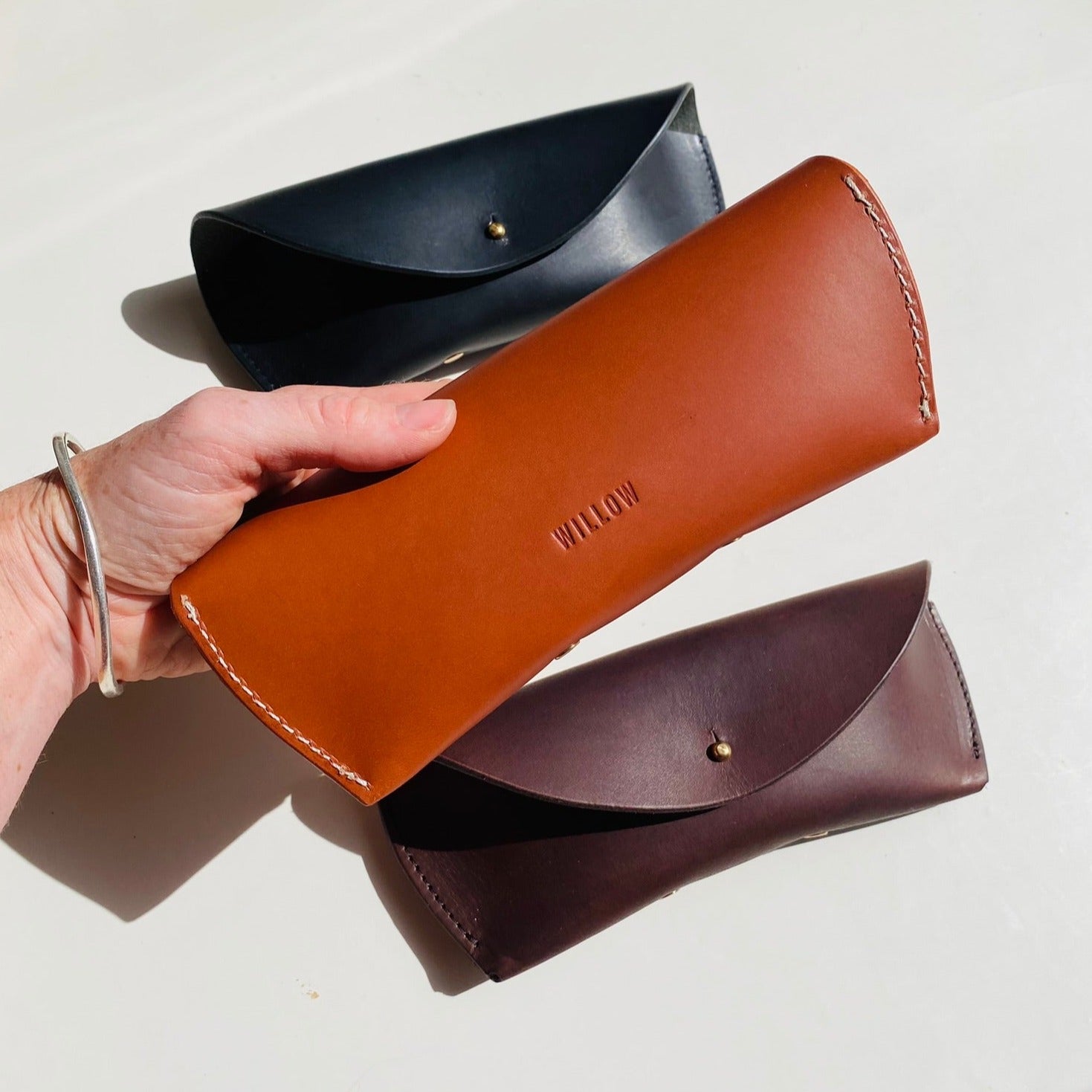 Handmade Leather Sunglasses Case