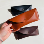 Load image into Gallery viewer, Handmade Leather Sunglasses Case
