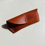 Load image into Gallery viewer, Handmade Leather Sunglasses Case
