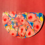 Load image into Gallery viewer, SECONDS - Large Slim Halfmoon Crossbody Bag - Marbled
