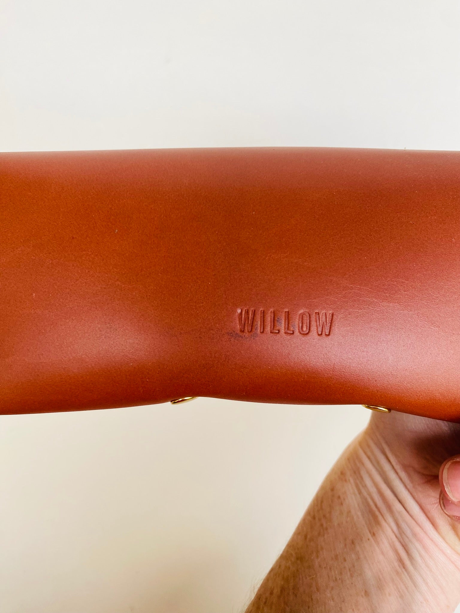 SECONDS Handmade Leather Sunglasses Case