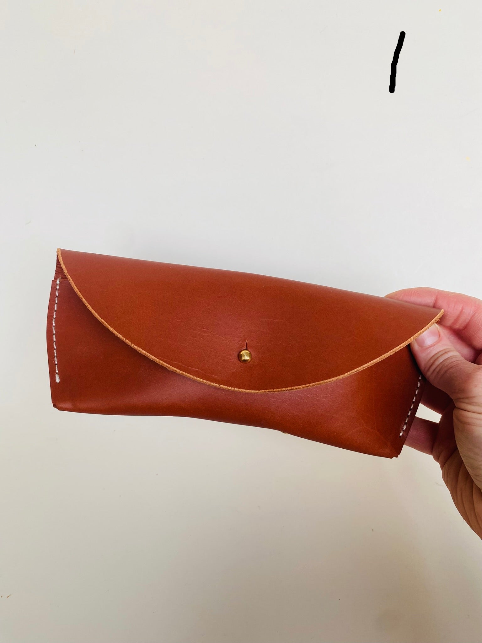 SECONDS Handmade Leather Sunglasses Case