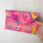 Load image into Gallery viewer, SECONDS Marbled Leather Clutch

