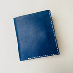 Load image into Gallery viewer, SECONDS Handmade Leather Wallet - Navy
