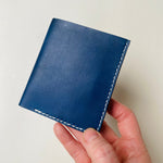 Load image into Gallery viewer, SECONDS Handmade Leather Wallet - Navy

