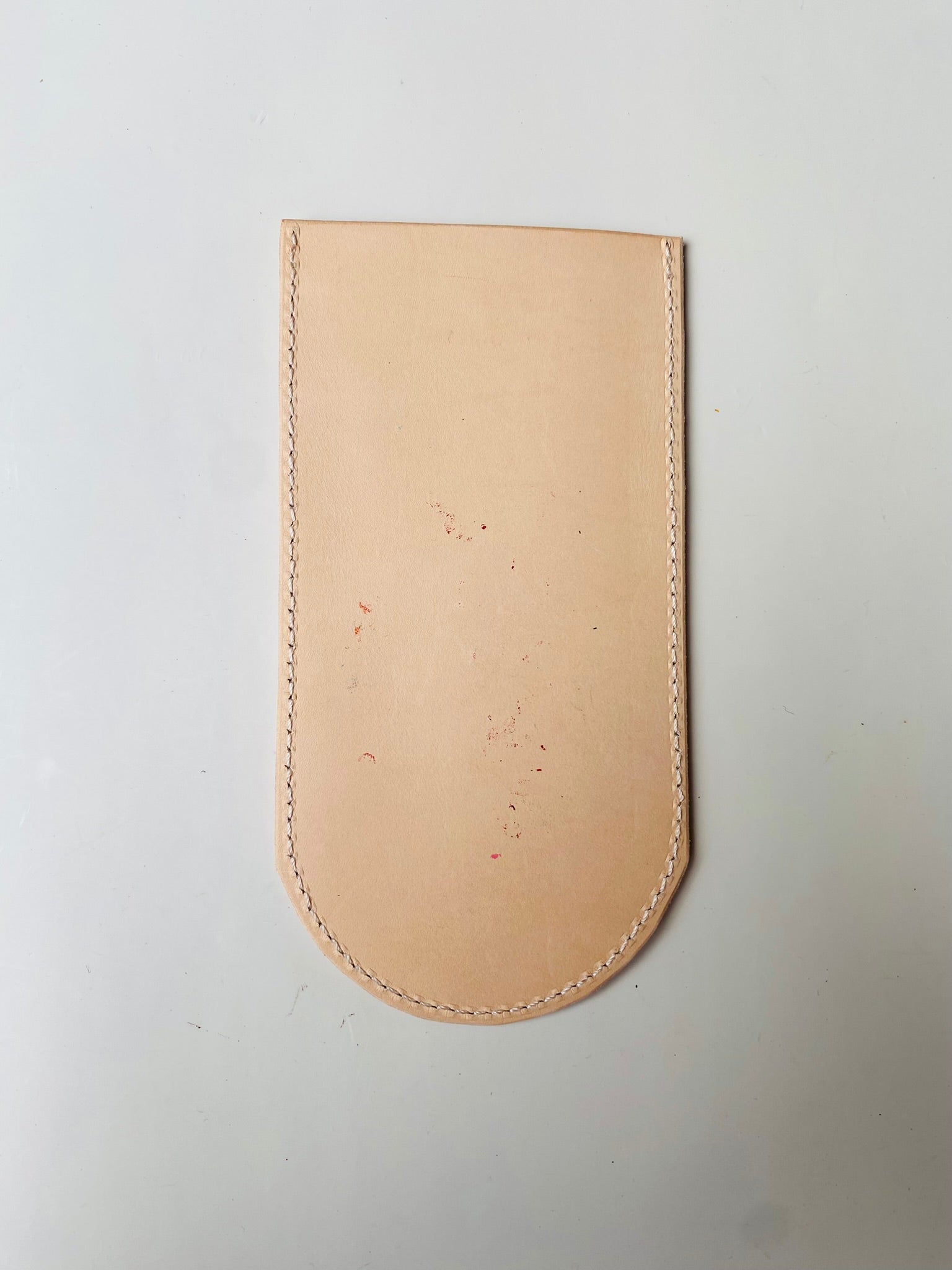 SECONDS Handmade Marbled Leather Glasses Case