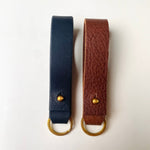 Load image into Gallery viewer, SECONDS - Personalised Handmade Leather Key loop
