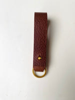 Load image into Gallery viewer, SECONDS - Personalised Handmade Leather Key loop

