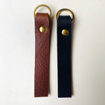 Load image into Gallery viewer, SECONDS Personalised Handmade Leather Keyring
