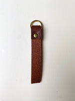 Load image into Gallery viewer, SECONDS Personalised Handmade Leather Keyring
