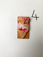 Load image into Gallery viewer, SECONDS - Handmade Marbled Leather Bookmark
