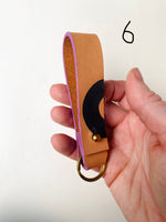 Load image into Gallery viewer, SECONDS Handmade Leather Key Loop
