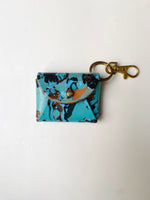 Load image into Gallery viewer, SECONDS - Handmade Leather Marbled Mini Purse Keyring
