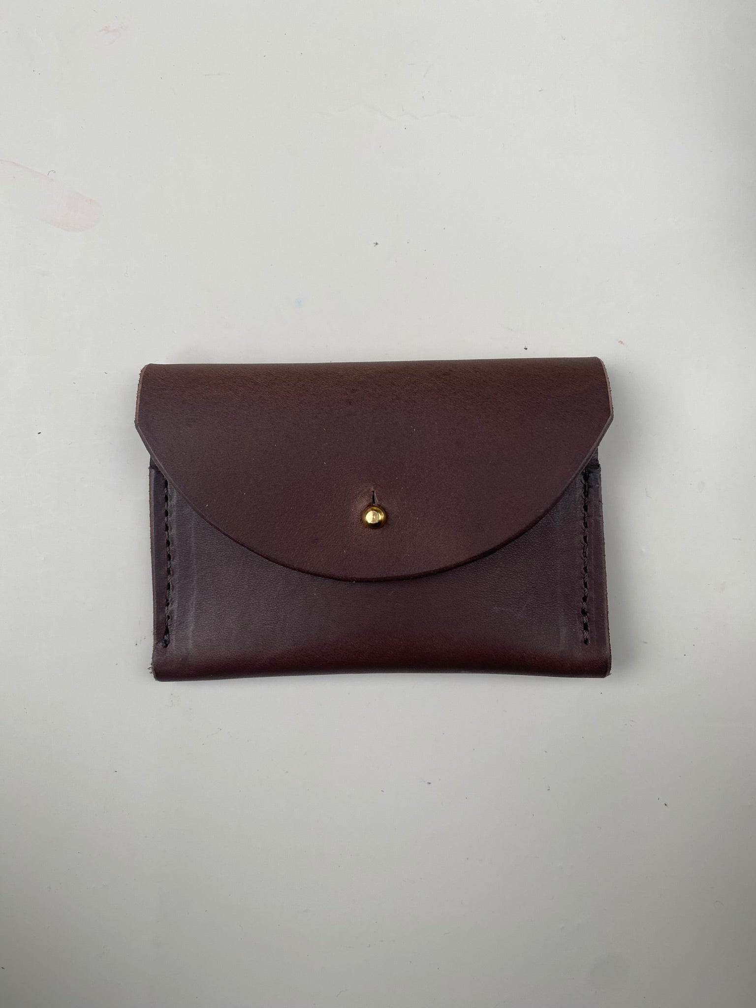 SECONDS Handmade Leather Card Purse