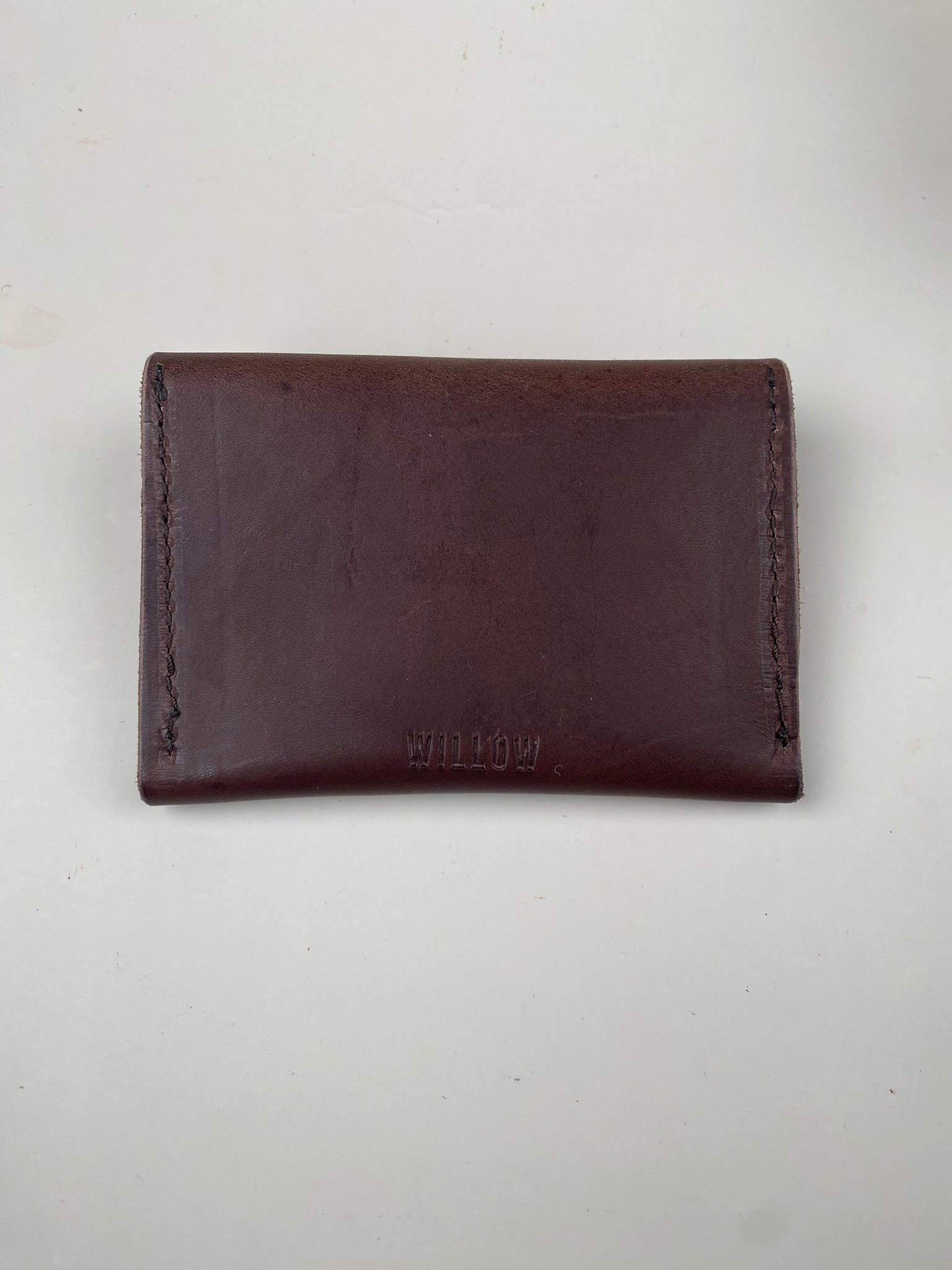SECONDS Handmade Leather Card Purse