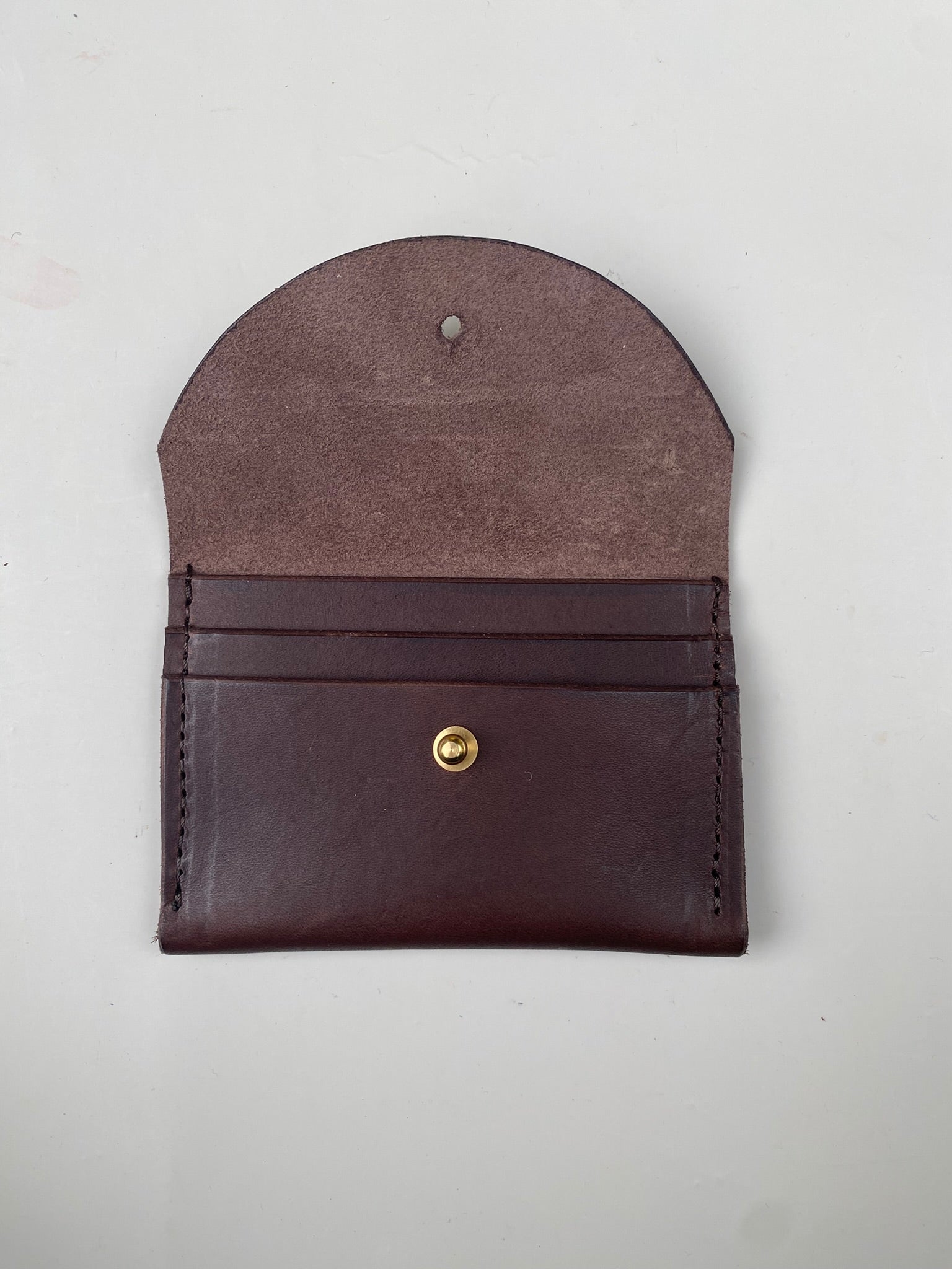 SECONDS Handmade Leather Card Purse