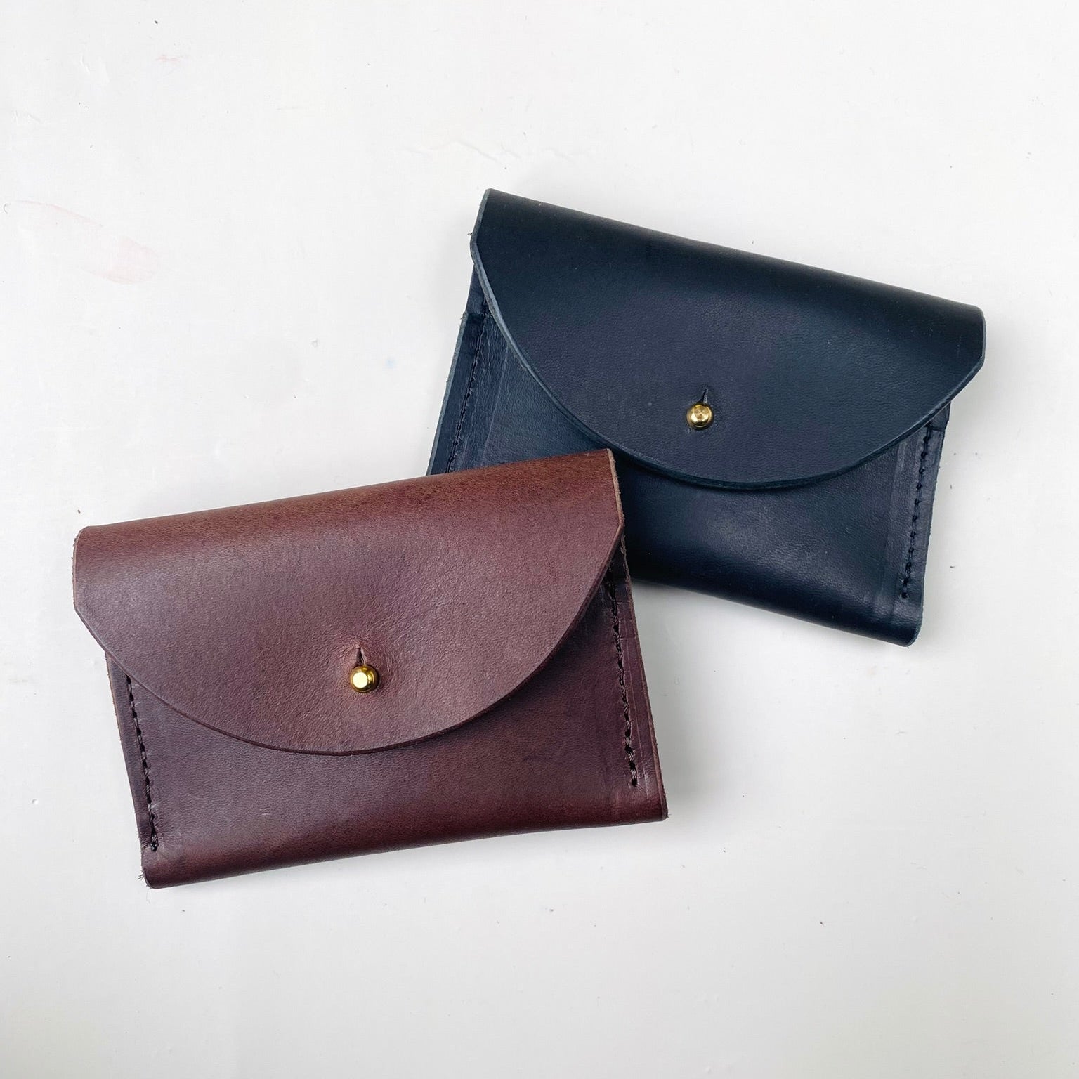 SECONDS Handmade Leather Card Purse