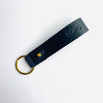 Load image into Gallery viewer, Personalised Handmade Leather Key loop
