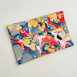 Load image into Gallery viewer, Personalised Handmade Leather A5 Travel / Car Manual Case - Marbled

