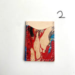 Load image into Gallery viewer, SECONDS- Leather Marbled Card Holder
