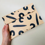 Load image into Gallery viewer, Personalised Handmade Leather A5 Travel / Car Manual Case - Leopard
