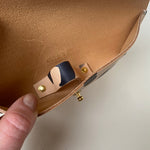 Load image into Gallery viewer, Handmade Leather Sun Glass Case - Hand Painted Leopard
