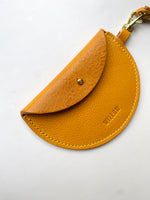 Load image into Gallery viewer, SECONDS - Handmade Leather Mini Moon Purse
