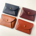 Load image into Gallery viewer, SECONDS - Handmade Leather Personalised Card Purse/Wallet
