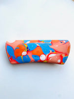 Load image into Gallery viewer, SECONDS Handmade Leather Sunglasses Case - Marbled
